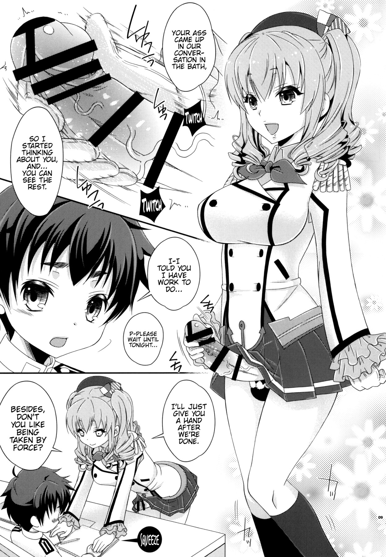 Hentai Manga Comic-Futanari Kashima-san And The Shota Admiral-Read-8